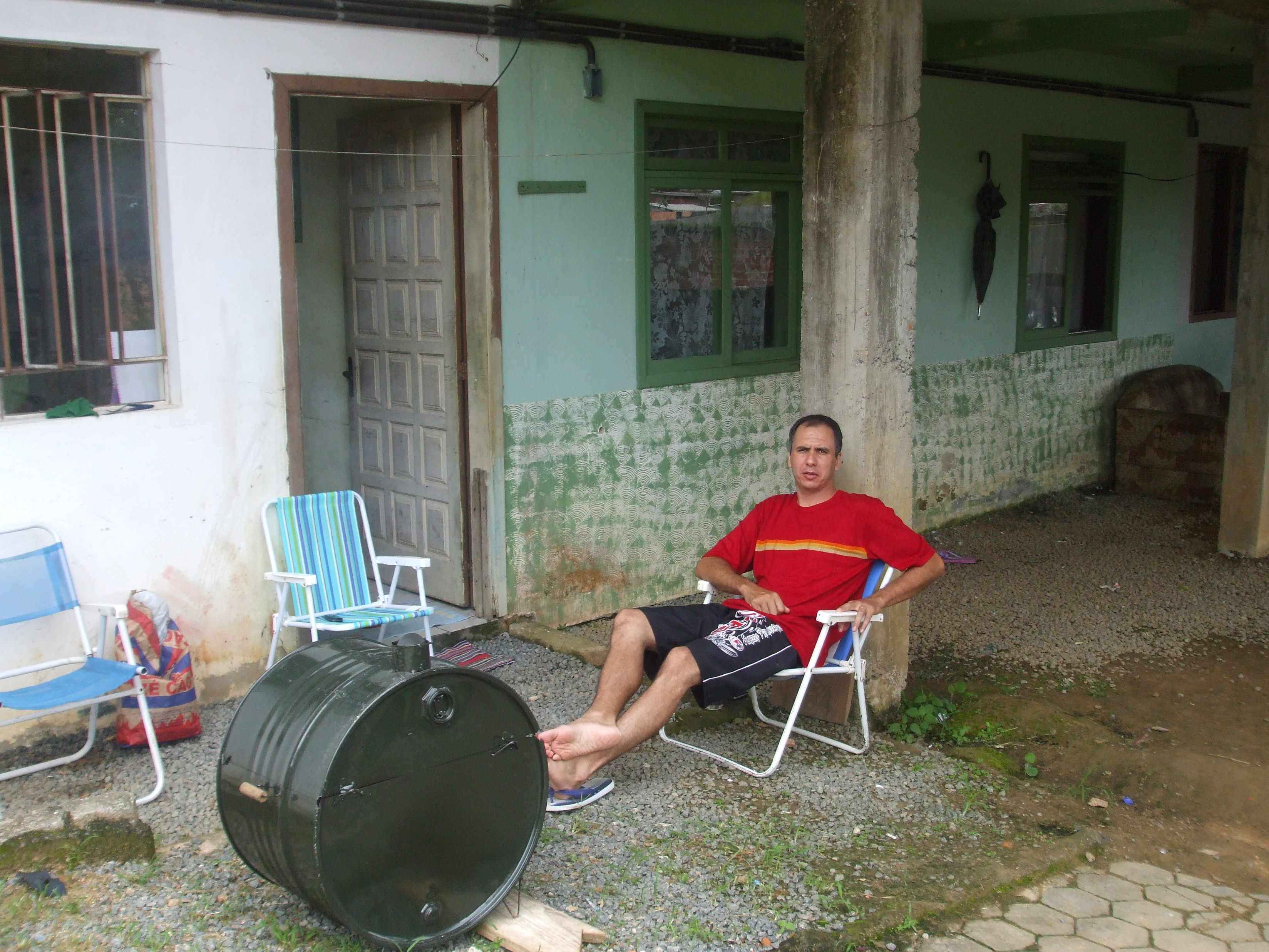 Marcos no início da jornada, 2010